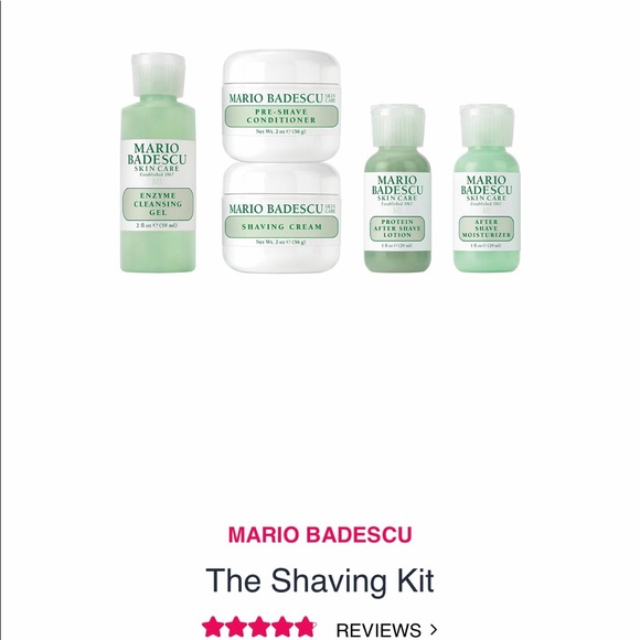 Ulta Beauty Other - Mario badescu shaving kit